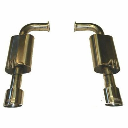 KOOKS HEADERS 2.5 in. Stainless Steel Axle Back Exhaust System for 2008-2009 Pontiac G8 GT-GXP LS2-LS3 6.0L-6.2L 24206100